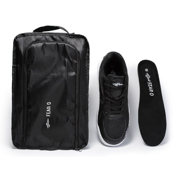 Fear0 NJ High Arch Aggressive Firm Support Orthopedic Black Sneakers Men 10/10.5 - Picture 7 of 11